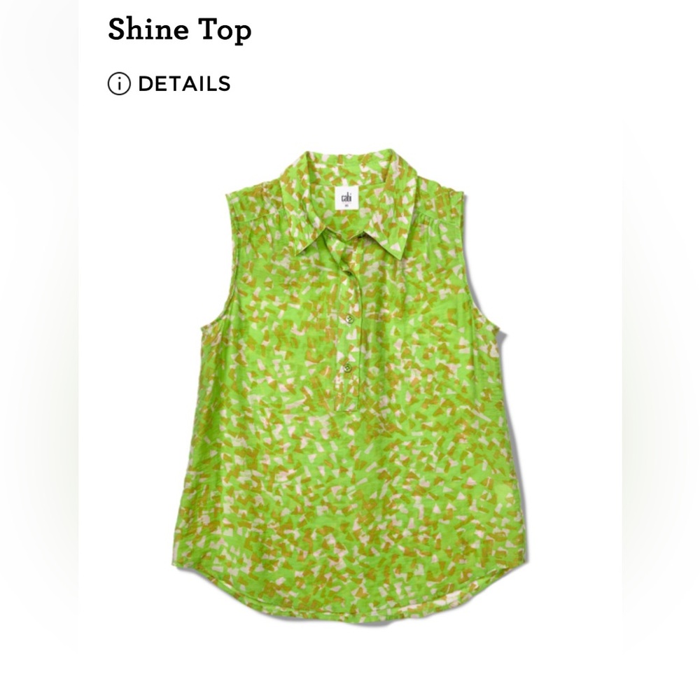 CAbi Shine Top - L - NWT